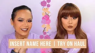 INH HAIR TRY ON HAUL! Wigs, ponytails, and extensions!