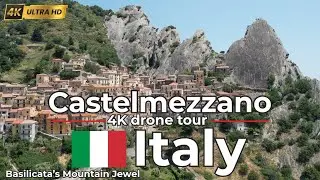 🇮🇹 Castelmezzano , Italy | 4K Drone Tour Over Basilicata &rsquo;s Mountain Jewel