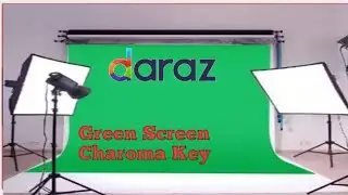 Draz.pk Product Green Screen Home Setup- Unboxing+Review