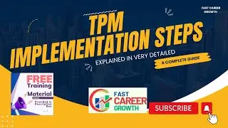 TPM Implementation Steps ll Total Productive Maintenance #training #course #tpm #job #trendingvideo