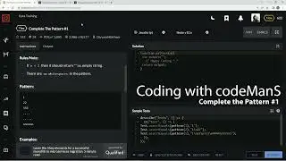Codewars 7 kyu Complete The Pattern #1 JavaScript