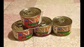 Спицы не понравились / Консервы FARMINA N&D для Перчика