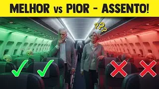 Você Tem Mais de 60? Então NUNCA Sente Aqui no Avião