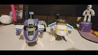 Dr Yoon With His Robot Trains/Hikarian (First Stikbot Stop Motion Animation.)