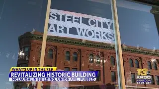 Pueblo art gallery re-opens in restored historical landmark [(1504559)]