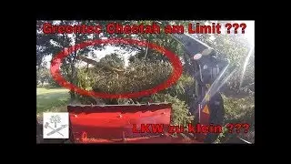 Greentec Cheetah am Limit und LKW erst recht ??? | Baumpflege Mertens