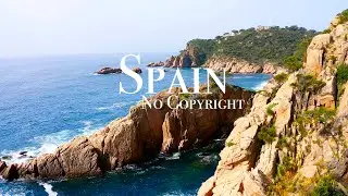 Spain No Copyright video  | Free Spain Drone Videos | No copyright video | Spain Stock Footage
