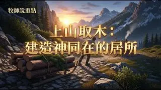 牧師說重點：上山取木：建立神同在的居所