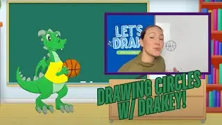 Drawing Circles & Learning Sports with Drakey and Miss Lauren!