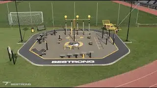 BeStrong futballspecifikus kondipark &eacute;p&iacute;t&eacute;se