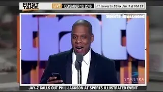 ESPN First Take - Jay Z Takes Shot At Phil Jackson Over LeBron
