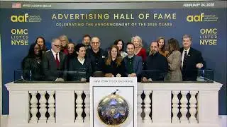 American Advertising Federation (AAF) Rings The Closing Bell&reg;