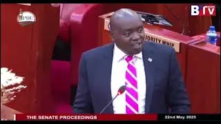 ''I WILL BE THE PRESIDENT OF KENYA'' SENATOR CHERARGEI MAKES AN EXPLOSIVE SPEECH DURING PROCEEDINGS