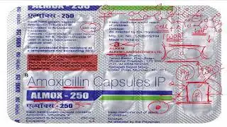 Almox 250 Capsule | Amoxicillin | बैक्टीरिया के सेल वाल को बनने से रोके और आपका इन्फेक्शन ठीक करे