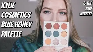 KYLIE COSMETICS BLUE HONEY PALETTE REVIEW, DEMO, & SWATCHES | KendraCus