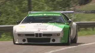 BMW M1 Procar ex-Alan Jones at Hillclimb St-Ursanne - Les Rangiers 2013, driven by Maurice Girard