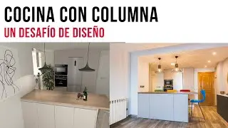 Cocina con PENÍNSULA y MUY DIFERENTE