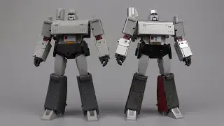 【简单分享Stop motion】MS-TOYS魔方 威震天Megatron 金属色版Metal color version
