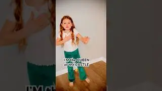 QUEEN of the CASTLE! 👑 #shorts #viral #sing #fyp #music #song #lol #fun #trending #singer #dance