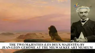 The Two Majesties Les Deux Majest&eacute;s by Jean L&eacute;on G&eacute;r&ocirc;me at The Milwaukee Art Museum
