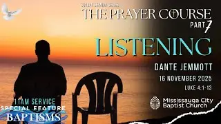 MCBC Sunday Service - November 16th, 2025