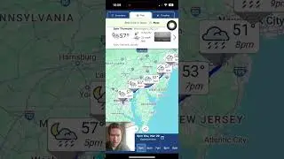 I-95 Pummeled with Showers Today!