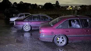 Omega 3.0 e 4.1 fazendo drift no barracão abandonado!