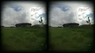 Murrayfield Stadium (Outside), Edinburgh in VR180 3D