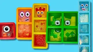 NUMBERBLOCKS Школьный день: сенсорные игрушки и котята в виде цифр!