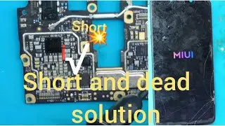 poco F1 dead solution and short solution.Assam Mobile  repairing