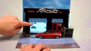 Stage Pop-Up Mailer with QR Code