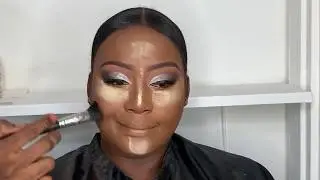 Easy Make Up Tutorial Routine using Black Opal Stick Foundation part  2