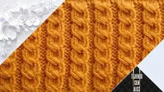 #330 - TEJIDO A DOS AGUJAS / knitting patterns / Alisson Aldave