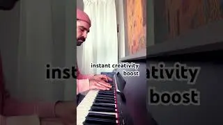 beautiful when sounds lead to creativity. #creativity #piano #songwriting