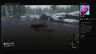 Snow runner mudding