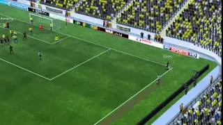 ScandieAndy 0-1 EffBee - Match Highlights (FM16 Fantasy Draft Mode)