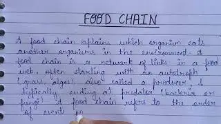 What is Food Chain? || Food Chain Kya Hai ?