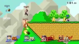 Dirty Coming in clutch on SM4SH Dubs