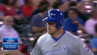 KC@MIN: Kratz belts first home run with the Royals