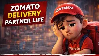 Zomato delivery partner life | 9 hours work struggle