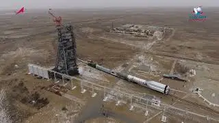 Proton Launch Vehicle Rollout with calm music to chill/study