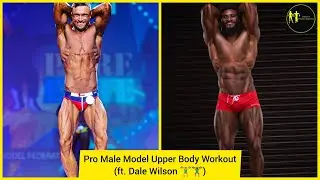 Male Model Upper Body Workout (Exercise Form FULLY Explained!!!)