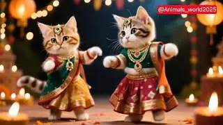 Chicken Banana Cat Dance😻😾😸🐈🐾🐾🐈💃💃🐔🐔#chickenbanana|Videos for Cats@Animals_world2025#MK CATS