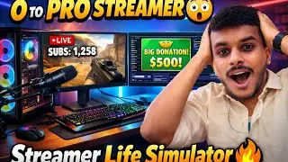 FINALLY STREAMER LIFE SIMULATOR RE - RELEASE FOR MOBILE | Ep 01 #viralvideo #gameplay 