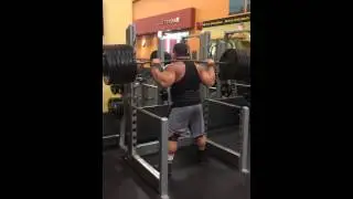 Mark Erpelding 705 lb squat, New PR, Pro Bodybuilder, Powerlifter