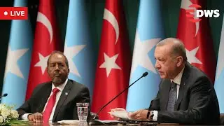 LIVE: Erdogan & Somalia’s President Mohamud Hold Major Press Conference | DWS News | AC14