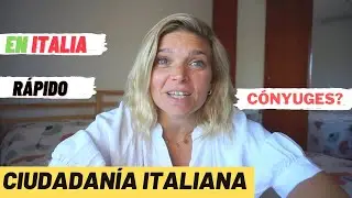 Hacer la CIUDADANÍA ITALIANA más RÁPIDO| CIUDADANÍA en ITALIA