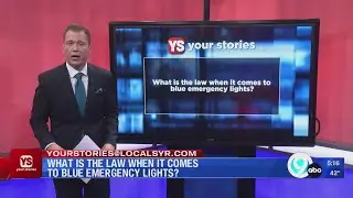 Your Stories Q&A: Who can use blue emergency lights?