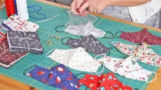 Festive Christmas Facemask Ideas | The Sewing Studio