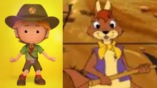 Kyle Meets Addie the Kangaroo (Requested By @Travis-s8y)